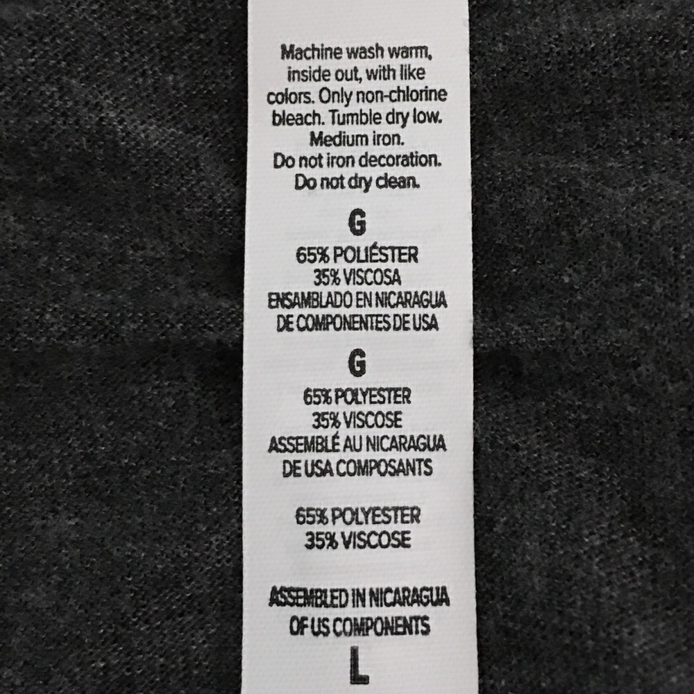 Pink Floyd Bella Canvas Large Gray Concert T-Shirt - Picture 7 of 8